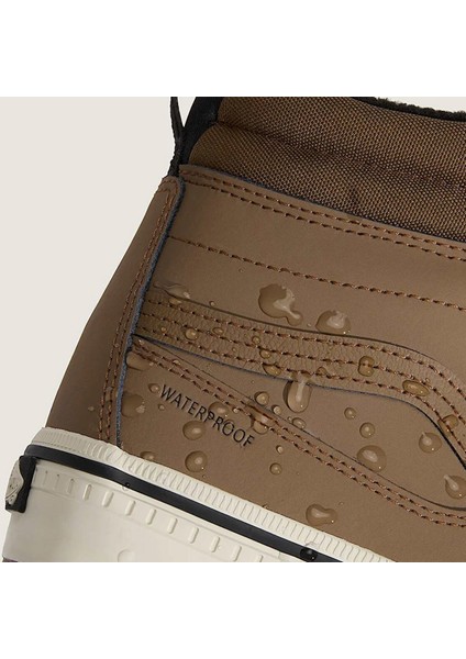 MTE Sk8-Hi Waterproof Insulated Unisex Kahverengi Sneaker.-