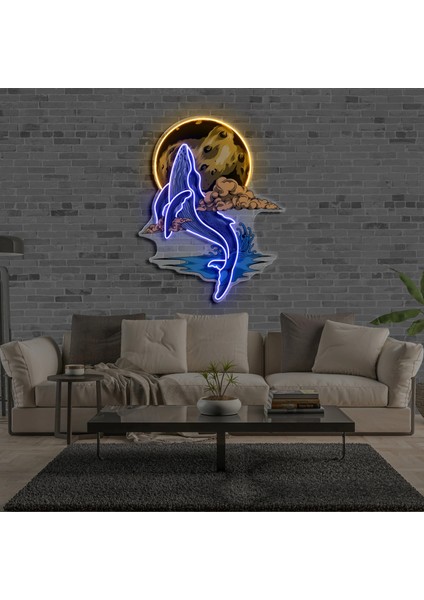 Okyanusun Derinliklerinde Yunus Neon LED