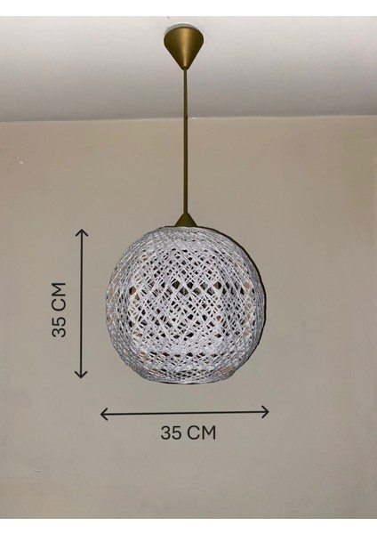 Doğal El Yapımı Bohem-Rustik-Modern-Jüt-Yapımı Sarkıt avize fiyatları