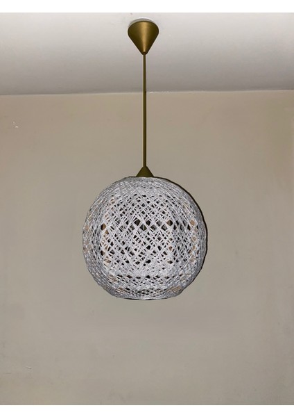 Doğal El Yapımı Bohem-Rustik-Modern-Jüt-Yapımı Sarkıt avize fırsatları