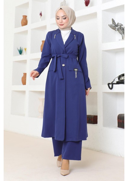 Fermuar Detaylı Takım Indigo 19201 modelleri