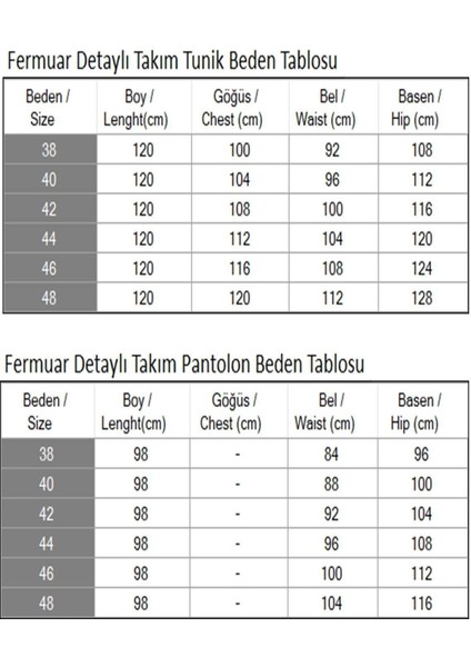 Fermuar Detaylı Takım Indigo 19201 indirimleri