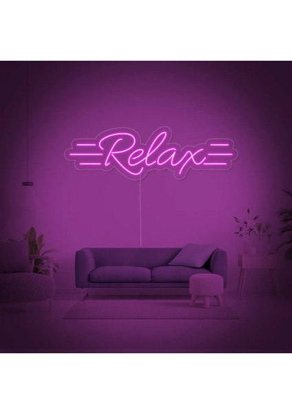 Relax Neon LED Yazı