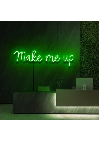 Make Me Up Makyaj Artistleri Için Neon LED Yazı