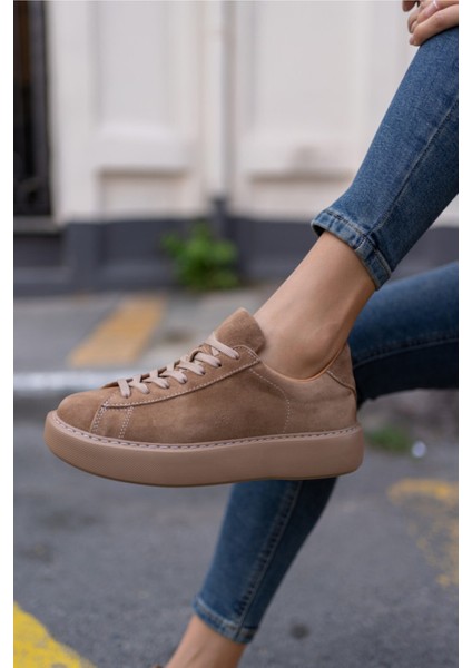 Angelo Kadın Haki Gercek Suet Sneaker fiyatları