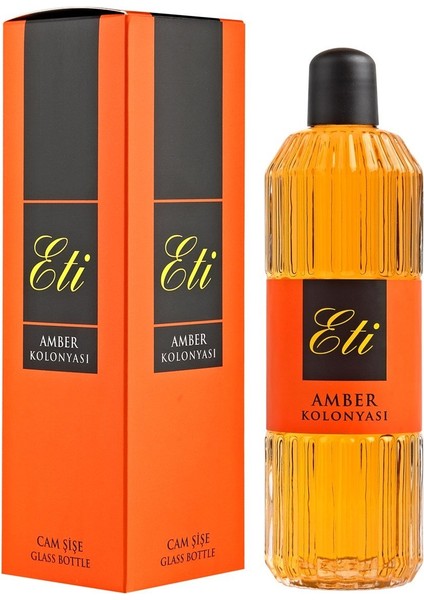 Eti Cam Şişe Kolonya Amber 325 ml