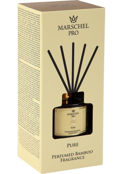 Marshel Pro Pure Çubuklu Koku Cam Şişe 165 ml