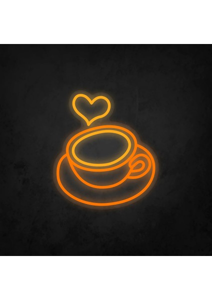 Kahve Aşkı Neon LED