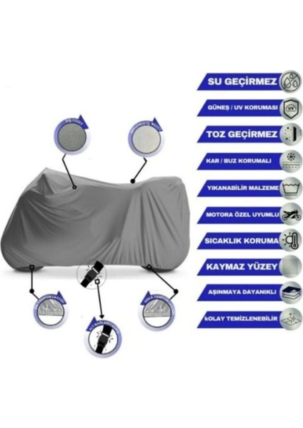 Motosiklet Branda Çift Kat Kalın Kumaş Kalite Alt Sıkılabilme Tüm Motorlara Uygun Branda Xlbeden fiyatları