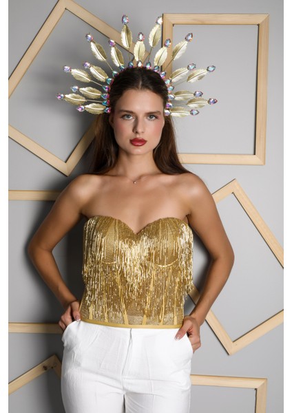 Siyah Taşlı El Yapımı Elegant Korse – Halloween Black Swan Korse modelleri