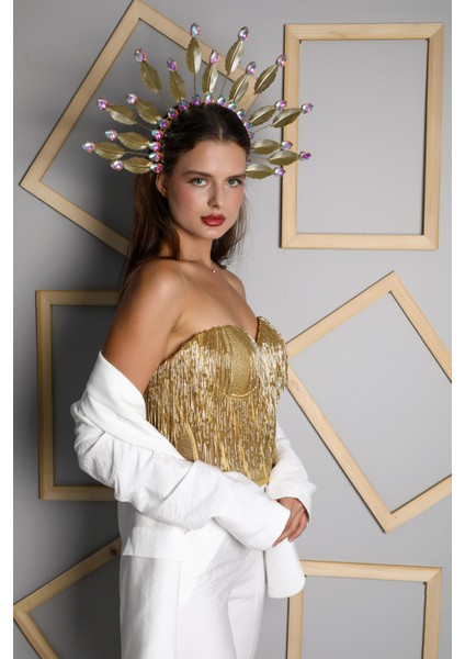 Siyah Taşlı El Yapımı Elegant Korse – Halloween Black Swan Korse fırsatları