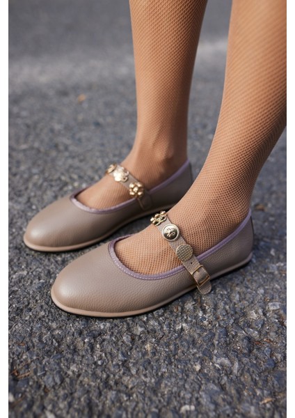 Ricky Kadın Vizon Gercek Deri Babet fiyatları