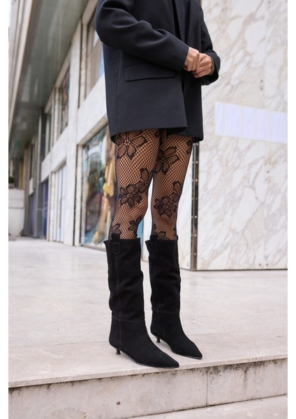 Marceli Kadin Taba Tutun Gercek Suet Astarsiz Çizme indirimleri