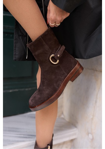 Kallin Kadin Kahve Gercek Derüi Suet Bot