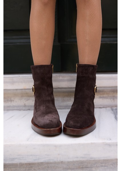 Kallin Kadin Kahve Gercek Derüi Suet Bot indirimleri