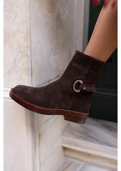 Kallin Kadin Kahve Gercek Derüi Suet Bot