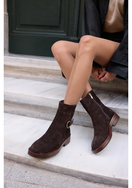 Kallin Kadin Kahve Gercek Derüi Suet Bot