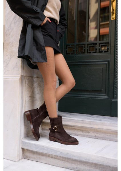 Kallin Kadin Kahve Gercek Derüi Suet Bot