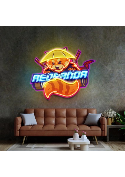 Japon Panda Neon LED