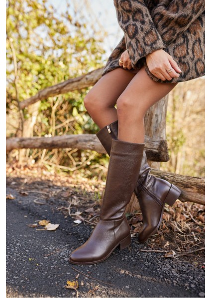 Roads Kadin Siyah Gercek Deri Çizme modelleri