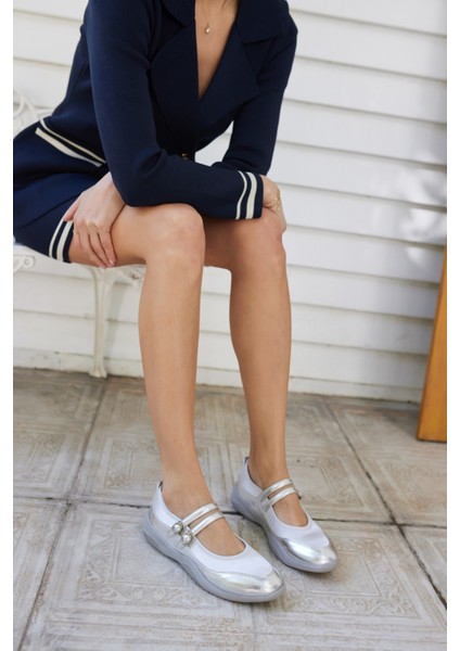 Sergio Kadın Siyah Saten Detay Spor Babet modelleri