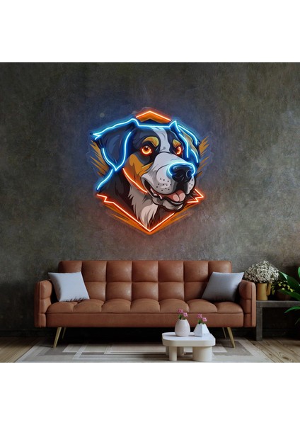 Cute Dogs Neon LED
