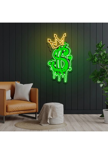 Cash Is King Neon LED