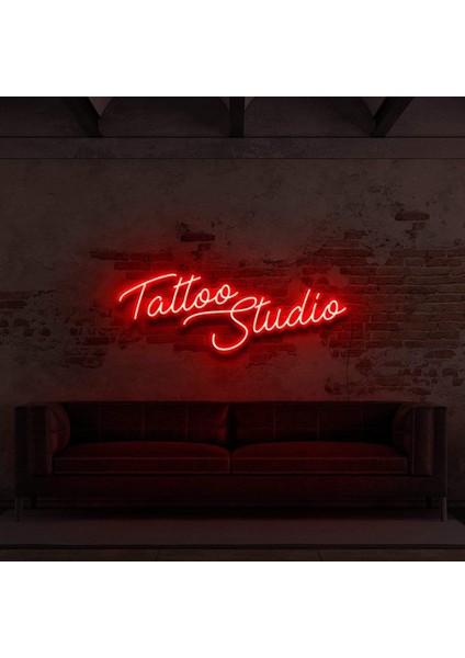Tattoo Studio Için Neon LED Yazı