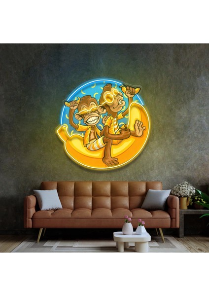 Monkeys Neon LED