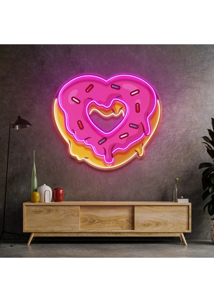 Love Donut Neon LED