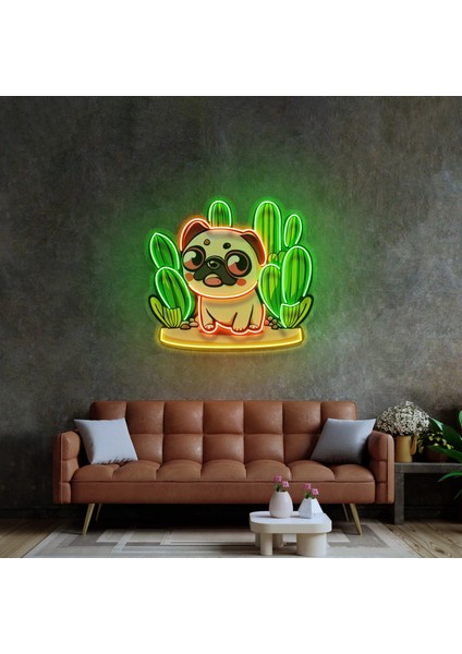 Cute Dog Neon LED