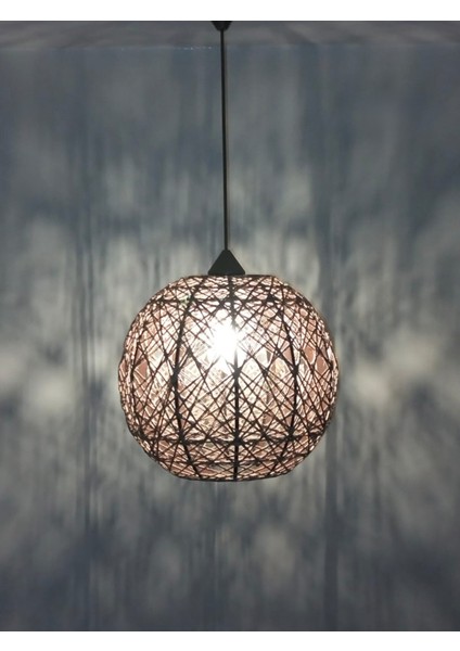 Doğal El Yapımı Bohem-Rustik-Modern-Jüt-Yapımı Sarkıt avize fırsatları