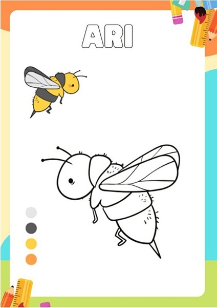 Çocuklar Için Kodlarla Hayvan Boyama Kitabı (50 Hayvan Boyama) fiyatları