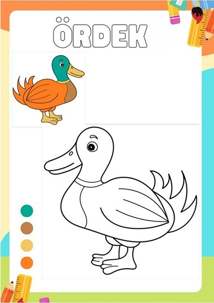 Çocuklar Için Kodlarla Hayvan Boyama Kitabı (50 Hayvan Boyama) fırsatları