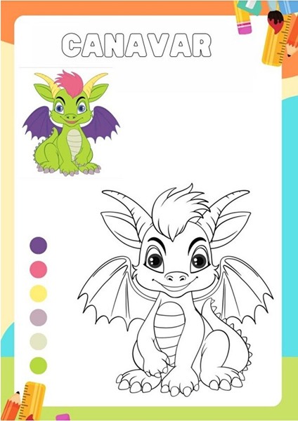 Çocuklar Için Kodlarla Hayvan Boyama Kitabı (50 Hayvan Boyama) indirimleri