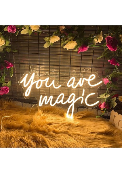 You Are Magic Neon LED Yazı