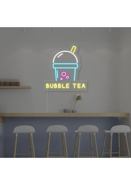 Bubble Tea Neon LED Yazı