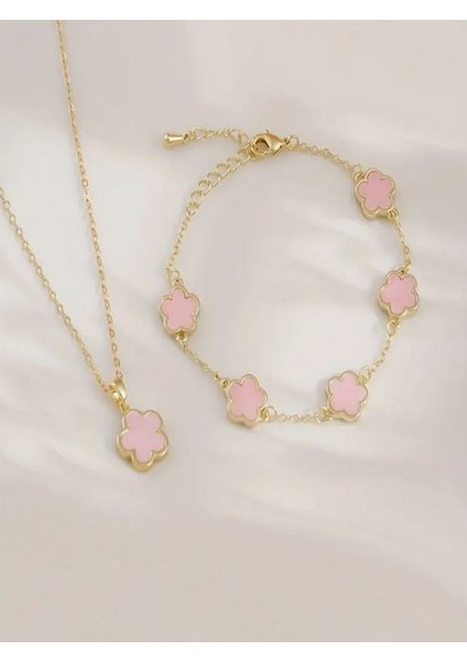 Yonca Kolye ve Bileklik Set fırsatları