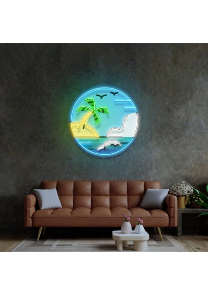 Hawaii Sahil Neon LED