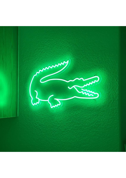 Yeşil Timsah Neon LED