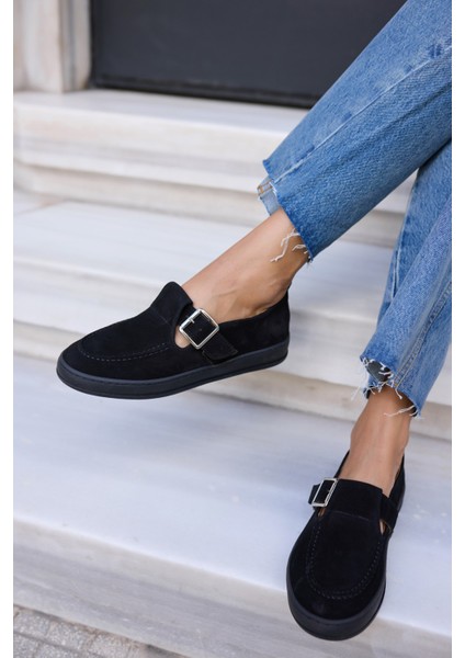 Carmen Kadın Taba Tutun Gercek Suet Loafer Ayakkabi fırsatları