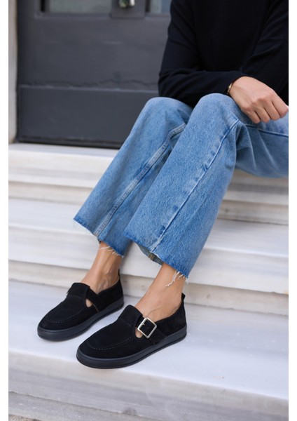Carmen Kadın Taba Tutun Gercek Suet Loafer Ayakkabi indirimleri