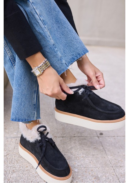 Paula Kadın Vizon Gerçek Suet Bot fiyatları