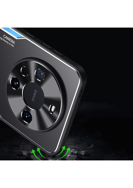 Huawei Mate 60 Pro Kılıfı,elektroliz Kaplama Metal Arka Panel + Yumuşak Tpu Tampon Çift Darbeye Dayanıklı Kılıf-Kırmızı (Yurt Dışından) indirimleri