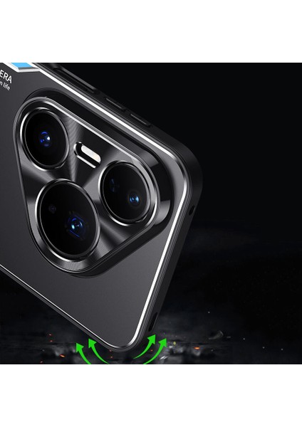 Huawei Pura 80 Pro Kılıfı,elektroliz Kaplama Metal Arka Panel + Yumuşak Tpu Tampon Çift Darbeye Dayanıklı Kılıf-Mavi (Yurt Dışından) indirimleri