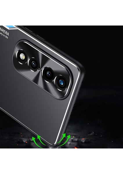 Honor 70 Pro Kılıfı,elektroliz Kaplama Metal Arka Panel + Yumuşak Tpu Tampon Çift Darbeye Dayanıklı Kılıf-Altın (Yurt Dışından) indirimleri