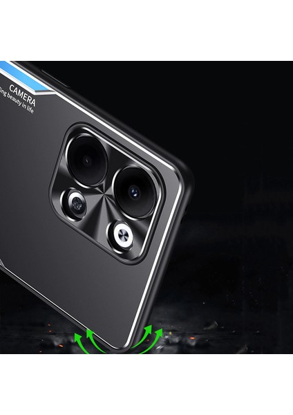 Oppo Reno9 Pro Plus Kılıfı,elektroliz Kaplama Metal Arka Panel + Yumuşak Tpu Tampon Çift Darbeye Dayanıklı Kılıf-Kırmızı (Yurt Dışından) indirimleri