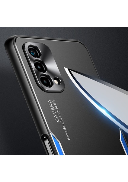 Oppo A93 5g Kılıfı,elektroliz Kaplama Metal Arka Panel + Yumuşak Tpu Tampon Çift Darbeye Dayanıklı Kılıf-Mavi (Yurt Dışından) fırsatları