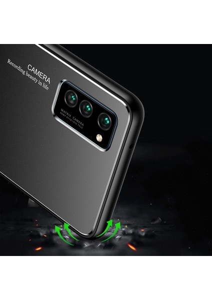 Honor V30 Pro Kılıfı,elektroliz Kaplama Metal Arka Panel + Yumuşak Tpu Tampon Çift Darbeye Dayanıklı Kılıf-Mavi (Yurt Dışından) indirimleri