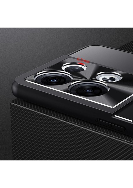 Oppo Reno8 Pro Kılıfı,elektroliz Kaplama Metal Arka Panel + Yumuşak Tpu Tampon Çift Darbeye Dayanıklı Kılıf-Kırmızı (Yurt Dışından) modelleri